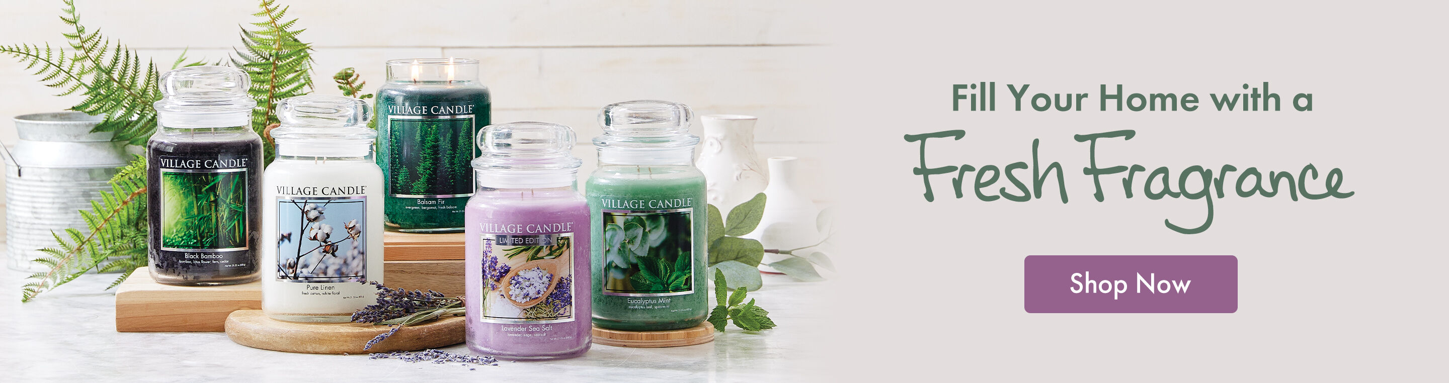 Fill Your Home with a Fresh Fragrance - Shop Candles